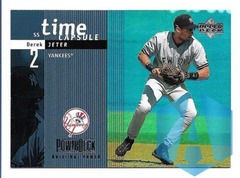 1999 Upper Deck Powerdeck Time Capsule #T4 Derek Jeter New York Yankees